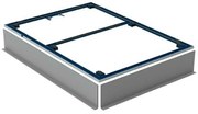 Cadru montaj cadita dus Geberit Setaplano pentru 6 picioare 90x120 cm