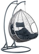 Fotoliu dublu suspendat Deber (gri) . 1116294