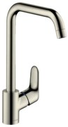 Baterie bucatarie monocomanda crom periat Hansgrohe Focus M41 260 cu 1 jet