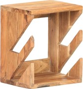 vidaXL Suport skateboard de perete 25x20x30 cm lemn masiv de acacia
