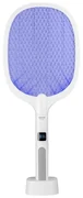 Paletă LED electrică anti-insecte 2 în 1 1200 mAh/5V alb