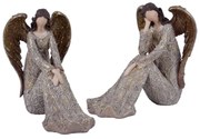Set de 2 figurine de Crăciun Ego Dekor Angel Bea