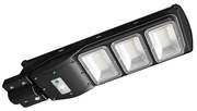 Lampă LED stradală solară dimabilă LED/12W/3,2V 6000K IP65 10000 mAh + telecomandă