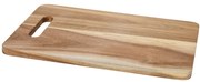Tăviță de tăiat din lemn WOOD, 30 x 20 x 1 cm