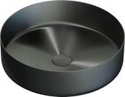 Lavoar pentru blat LJORDAL, Ø 40 cm, oțel/negru