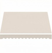 Outsunny Material de Înlocuire pentru Cort Retractabil, Poliester UV 50+, 3.5x2.5 m, Crem, pentru Balcon, Terasă, Grădină, 337x250 cm | Aosom Romania