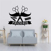 Sticker perete Frizerie 8