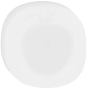 Set de farfurii adânci din sticlă opal Altom White harmony 22,5 cm, 6 buc