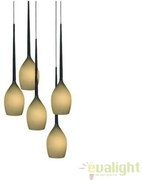 Lustra moderna Izza 5 Olive