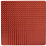 Spirella Suport antiderapant pentru duș QUADRO Premium, teracotă, 54 x 54 cm