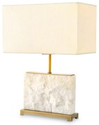 Veioza/ lampa de masa LUX cu baza din marmura Newton S