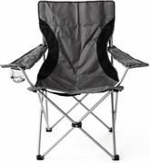 Scaun pliabil pentru pescuit, gri