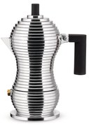 Aparat pentru espresso Pulcina, 70 ml, negru- Alessi