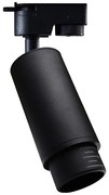 Spot pentru sistem de șină MICA 1xGU10/25W/230V negru