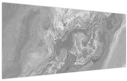 Tablou - Marmură în alb-negru (120x50 cm)
