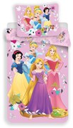 Lenjerie de pat pentru copii din bumbac pentru pat de o persoană 140x200 cm Princess – Jerry Fabrics