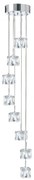 Lustra LED design modern Ice Cube H-116cm 6778-8-LED SRT