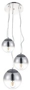 Lustra design modern 40cm Iris 3 crom ZZ AZ3104