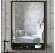 Oglindă decorativă Bimuvo 1 (negru) . 1093610