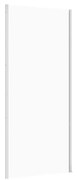 Perete lateral fix 90x195 cm Cersanit Larga profil crom 900x1950 mm, Crom lucios