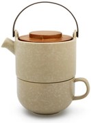 Set pentru ceai bej din gresie Umea – Bredemeijer