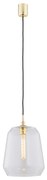 Lustra / Pendul modern design scandinav IRUN 25cm transparent