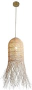 Lustra/Pendul ratan natural boho style Selby
