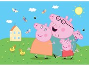 Foto-tapet copii Pepa Pig 252 x 182 cm, 4 piese