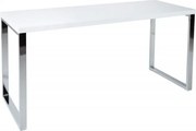 Birou elegant White Desk 140cm alb