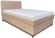 Pat de o persoană 120 cm Peissa (fără saltea) (cu somieră cu laturi). 1052041
