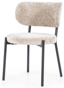 Scaun din stofa Oasis taupe