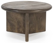 Masuta de cafea din lemn de acacia Leoti maro 60 cm