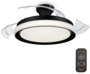 Plafonieră LED cu ventilator Philips LED/35W/230V 5500/4000/2700K negru + telecomandă