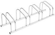 Suport de biciclete, pentru 4 biciclete, otel galvanizat