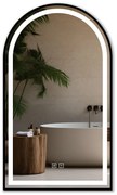 Oglinda LED 60x100 cm Dash neagra