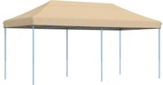 vidaXL Cort pentru Petreceri Bej 292 x 580 x 315 cm Material Oxford