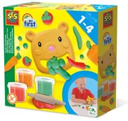 My first - Set creativ cu plastilina Hraneste Ursuletul
