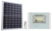 Proiector LED solar de exterior LED/20W/3,2V IP65 6400K + telecomandă