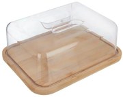 Orion Tăviță din bambus cu capac, 28 x 22 x 11 cm