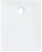 Cadita de dus dreptunghiulara Geberit Nemea acril alb 100x80 cm