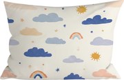 Husa din bumbac pentru pernă CLOUDIRO 40x60 cm, colorat