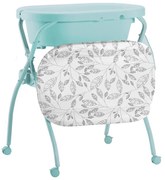 Masă de înfășat cu cădiță PETITE&MARS SPA 3 în 1 verde-mentă