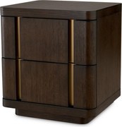 Noptiera cu 2 sertare design LUX Modesto S