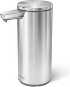 Dozator de săpun lichid argintiu mat automat din oțel 266 ml – simplehuman