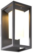 Aplica LED solara iluminat exterior cu senzor de miscare IP54 MERIBEL