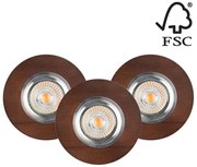 SET 3x corp de iluminat încastrat LED Spot-Light 2511376 VITAR 3xGU10/5W/230V