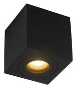 Spotlight modern pătrat pentru baie negru - Capa
