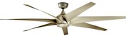 Ventilator de tavan Kichler KLF-LEHR-80-AS LEHR IP44 + telecomandă