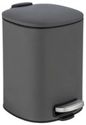 WENKO 24780100 - Coș ALASSIO, 20,5 x 27 cm, gri/negru