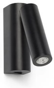 Aplica moderna cu reader LED design minimalist ROB negru